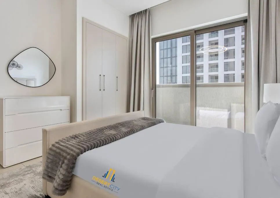 Fully Furnished 2 Bed In Sobha Creek Vista Reserve, Hosted By Desert City Stays Dubai Apartment